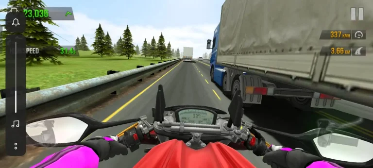 Traffic Rider Mod Apk First Person View